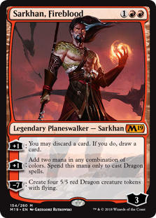 Sarkhan, Fireblood (Foil)