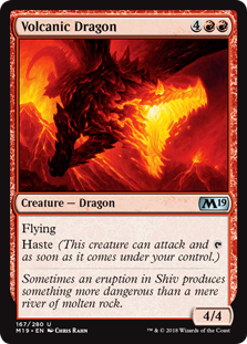 Volcanic Dragon (Foil)