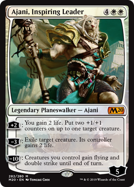 Ajani, Inspiring Leader (Foil)