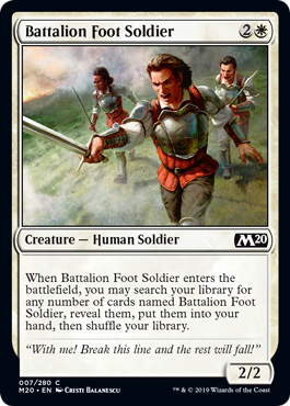 Battalion Foot Soldier (Foil)