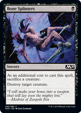 Bone Splinters (Foil)
