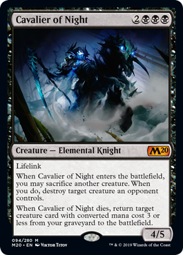 Cavalier of Night (Foil)