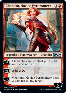 Chandra, Novice Pyromancer (Foil)
