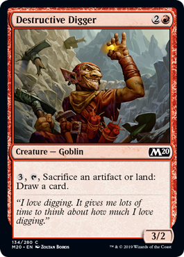 Destructive Digger (Foil)