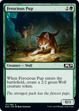 Ferocious Pup (Foil)
