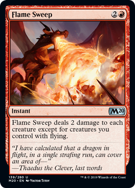 Flame Sweep (Foil)