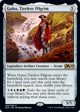 Golos, Tireless Pilgrim (Foil) Golos, Tireless Pilgrim (Foil)