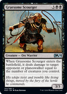 Gruesome Scourger (Foil) Gruesome Scourger (Foil)
