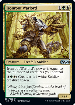 Ironroot Warlord (Foil) Ironroot Warlord (Foil)