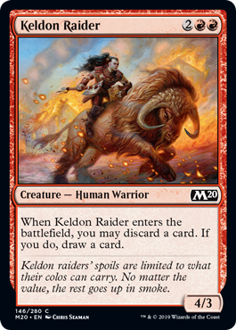 Keldon Raider (Foil) Keldon Raider (Foil)