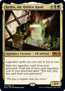 Kethis, the Hidden Hand (Foil) Kethis, the Hidden Hand (Foil)