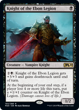 Knight of the Ebon Legion (Foil) Knight of the Ebon Legion (Foil)