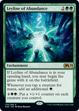 Leyline of Abundance (Foil) Leyline of Abundance (Foil)