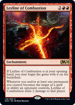 Leyline of Combustion (Foil) Leyline of Combustion (Foil)