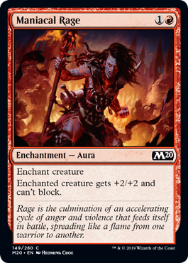 Maniacal Rage (Foil) Maniacal Rage (Foil)