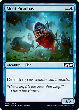 Moat Piranhas (Foil)