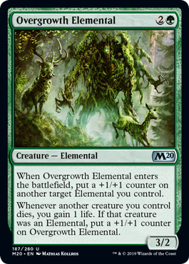 Overgrowth Elemental (Foil)