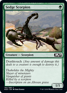 Sedge Scorpion (Foil)