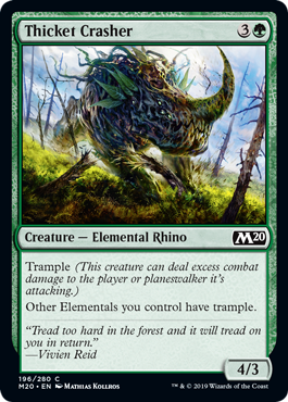 Thicket Crasher (Foil)
