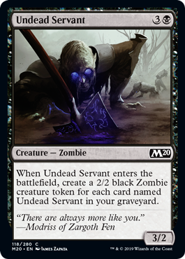 Undead Servant (Foil)