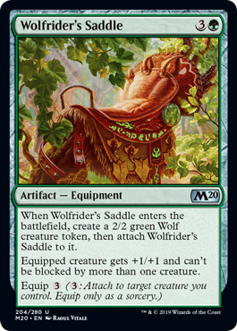 Wolfrider's Saddle (Foil)