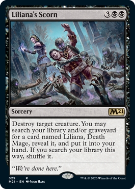 Liliana's Scorn Liliana's Scorn