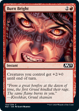 Burn Bright (Foil)