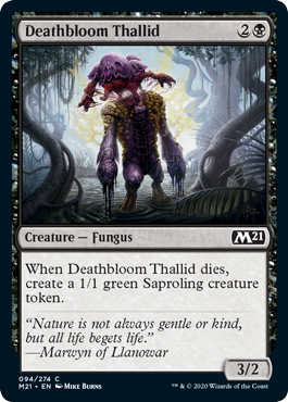 Deathbloom Thallid (Foil)