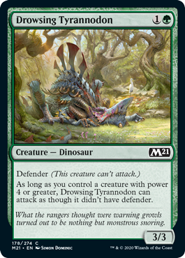 Drowsing Tyrannodon (Foil) Drowsing Tyrannodon (Foil)