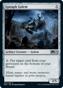 Epitaph Golem (Foil) Epitaph Golem (Foil)