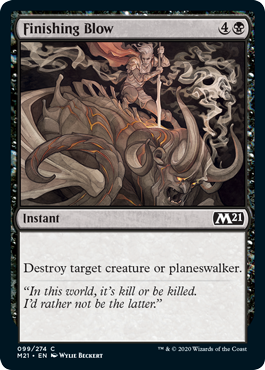 Finishing Blow (Foil) Finishing Blow (Foil)