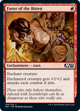Furor of the Bitten (Foil) Furor of the Bitten (Foil)