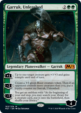 Garruk, Unleashed (Foil) Garruk, Unleashed (Foil)