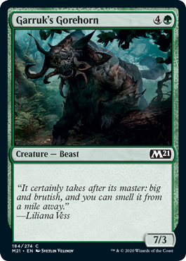 Garruk's Gorehorn (Foil) Garruk's Gorehorn (Foil)
