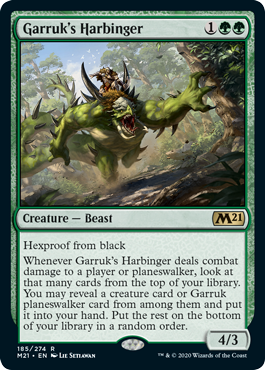 Garruk's Harbinger (Foil) Garruk's Harbinger (Foil)