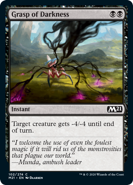 Grasp of Darkness (Foil) Grasp of Darkness (Foil)