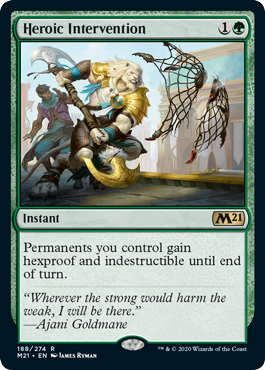 Heroic Intervention (Foil) Heroic Intervention (Foil)