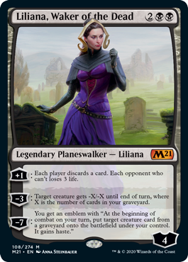 Liliana, Waker of the Dead (Foil)