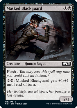 Masked Blackguard (Foil)