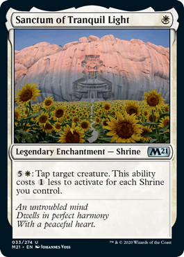 Sanctum of Tranquil Light (Foil) Sanctum of Tranquil Light (Foil)