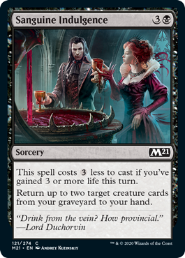 Sanguine Indulgence (Foil) Sanguine Indulgence (Foil)