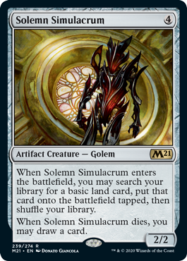 Solemn Simulacrum (Foil)