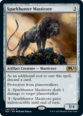 Sparkhunter Masticore (Foil)