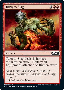 Turn to Slag (Foil)
