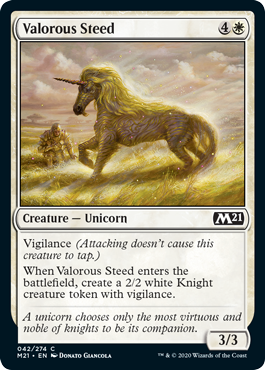 Valorous Steed (Foil)