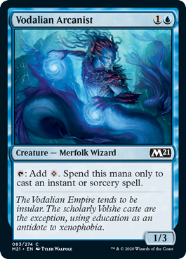 Vodalian Arcanist (Foil)