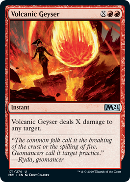 Volcanic Geyser (Foil)