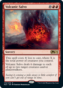 Volcanic Salvo (Foil)