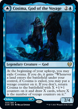 Cosima, God of the Voyage // The Omenkeel (Foil) Cosima, God of the Voyage // The Omenkeel (Foil)