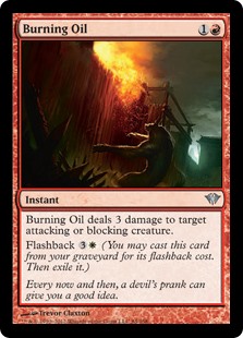 Burning Oil (Foil)